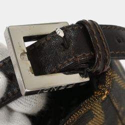 مملوكة مسبقًا Fendi Brown Zucca Handbag