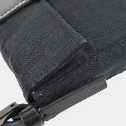 مملوكة مسبقًا حقيبة فندي زوكينو سوداء