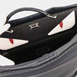 Pre Owned حقيبة يد فندي بيكابوو فيت مونستر كحلي 2 في 1