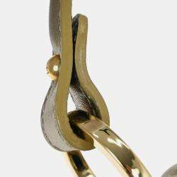 مملوكة مسبقًا Fendi Gold Zucca Chef Handbag