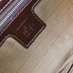 مملوكة مسبقًا حقيبة فندي باجيت زوكا بنية