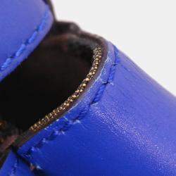 Pre Owned حقيبة فنْدي 2Way بيكابو فيت جلد زرقاء