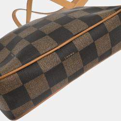 مملوكة مسبقًا حقيبة كتف بصيغة مربعة بيفونا بني وأسود من فندي