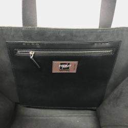 Pre Owned Fendi Zucca Pokemon Dragonite 2-Way Shoulder Bag/Tote Bag In Canvas/Leather Brown