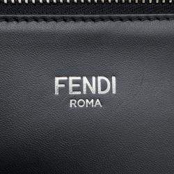 مملوكة مسبقًا Fendi Peekaboo Iseeu Mini Leather Handbag Black
