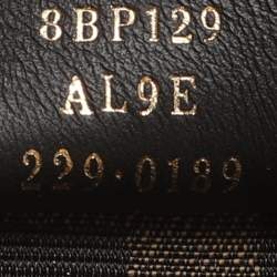 Pre Owned حقيبة كلتش فندي فيرست جلد أسود صغيرة