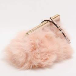 Pre Owned حقيبة كلتش فندي فيرست جلد أسود صغيرة