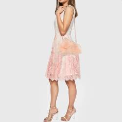 Pre Owned حقيبة كلتش فندي فيرست جلد أسود صغيرة