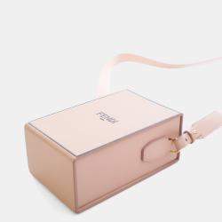 مملوكة مسبقًا حقيبة بوكسا رأسية جلد فندي