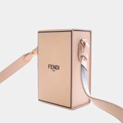 مملوكة مسبقًا حقيبة بوكسا رأسية جلد فندي