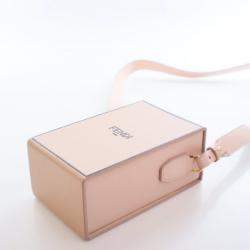 مملوكة مسبقًا حقيبة بوكسا رأسية جلد فندي