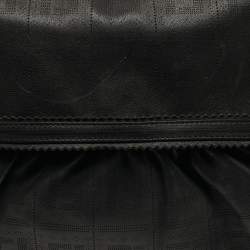 مملوكة مسبقًا حقيبة كتف فندي شيف جلد مثقوب بني شوكو FF