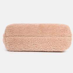 مملوكة مسبقًا حقيبة كلتش فندي شيرلينغ وردي صغيرة فيرست مع حزام