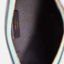 مملوكة مسبقًا حقيبة كتف فندي فينديجرافي جلد أزرق