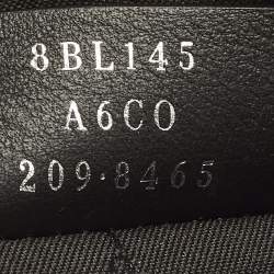 Pre Owned Fendi By The Way Mini Black/Brown Leather Crossbody Bag