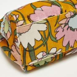 Pre Owned حقيبة يد علوية فندي بيكابو جلد أخضر صغيرة