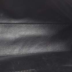 Pre Owned حقيبة فندي يد علوية بيكابوو جلد أسود بكشاكش صغيرة