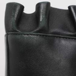 Pre Owned حقيبة فندي يد علوية بيكابوو جلد أسود بكشاكش صغيرة