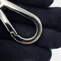 Pre Owned Fendi Zucca 2-Way Mini Bag Black/White Fur Leather