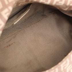 Pre Owned حقيبة فندي ماما باغيت ميني قماش زوتشينو وردية وجلدية