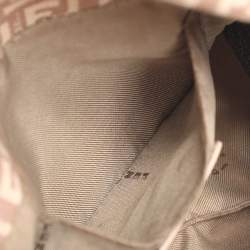 Pre Owned حقيبة فندي ماما باغيت ميني قماش زوتشينو وردية وجلدية