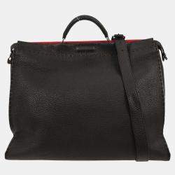 مملوكة مسبقًا Fendi Black Peekaboo Fit 2way Handbag