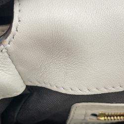 مملوكة مسبقًا Fendi Baguette White Leather