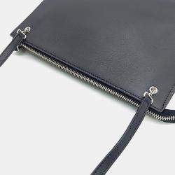 Pre Owned حقيبة كروس بودي فنندي جلد أسود مونستر