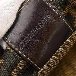 Pre Owned Fendi Brown Zucca Handbag