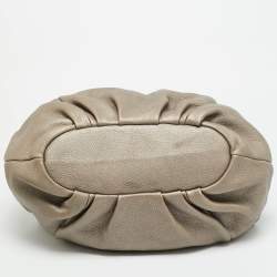 مملوكة مسبقًا Fendi Pomodorino Metallic Selleria Leather Shoulder Bag