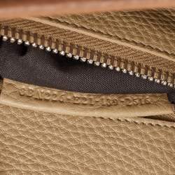 Pre Owned حقيبة فندي "بيكابو" متوسطة يد علوية جلد سيليريا بني