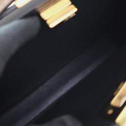 Pre Owned حقيبة فندي بيسييو صغيرة جلد عجل