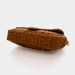 مملوكة مسبقًا Fendi Medium Terry Cloth Baguette