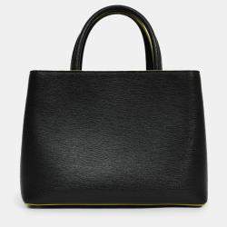 مملوكة مسبقًا حقيبة يد فندي 2جور شيرلينج أسود/متعدد صغيرة