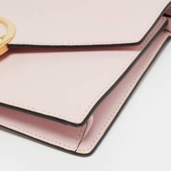 Pre Owned Fendi F is Fendi Pink Leather Wallet On Chain