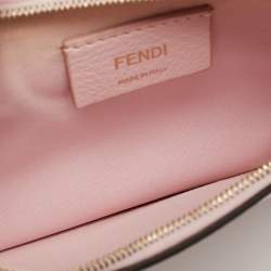 Pre Owned Fendi F is Fendi Pink Leather Wallet On Chain