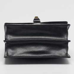 مملوكة مسبقًا حقيبة كتف فندي كين I صغيرة جلد سوداء