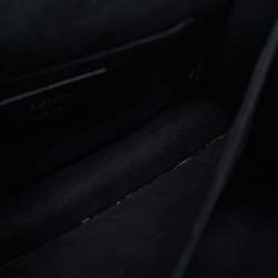 مملوكة مسبقًا حقيبة كتف فندي كين I صغيرة جلد سوداء