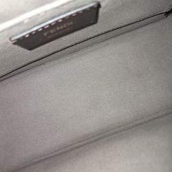 Pre Owned Fendi Brown Leather Fendi Can I F Shoulder Bag (8BT284)