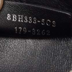 Pre Owned Fendi Petite 3Jours Black Leather Tote