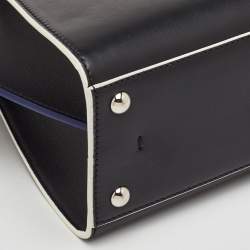 Pre Owned Fendi Petite 3Jours Black Leather Tote