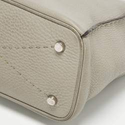 مملوكة مسبقًا حقيبة دلو فيندي جلد سيليريا رمادي آنا