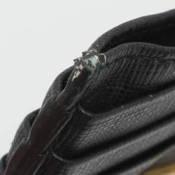 Pre Owned محفظة بطاقات فندي جلد أسود