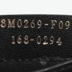 Pre Owned محفظة بطاقات فندي جلد أسود