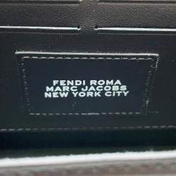 Pre Owned حقيبة فندي باغيت سوفت ترنك بالتعاون مع مارك جيكوبز جلد أسود