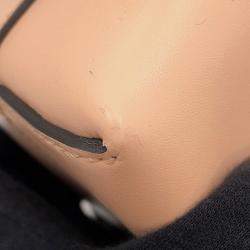 Pre Owned Fendi By The Way Jasmin Flower Leather Size Small