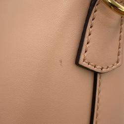 Pre Owned Fendi By The Way Jasmin Flower Leather Size Small