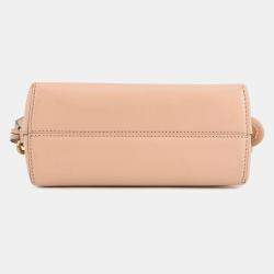 Pre Owned Fendi By The Way Jasmin Flower Leather Size Small