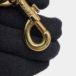 Pre Owned Fendi By The Way Jasmin Flower Leather Size Small