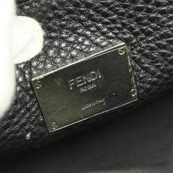 Pre Owned Fendi Gray Peekaboo Fit 2way Handbag